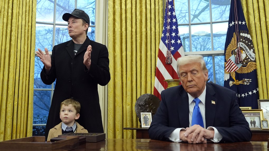 trump musk