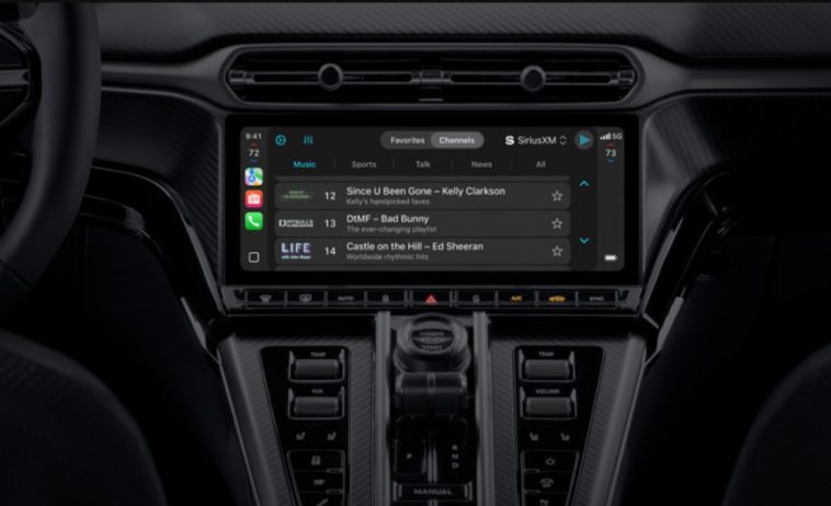 carplay menu