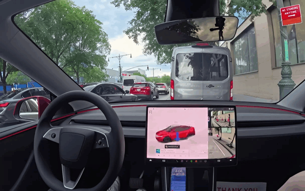 red tesla board
